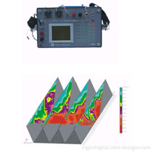 metal detector for mining geophysical equipment